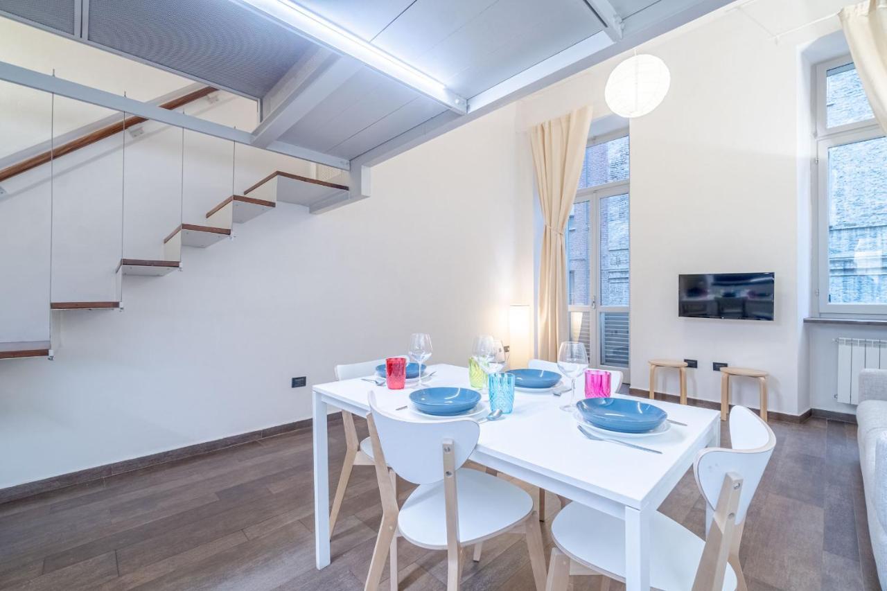 Ferienwohnung Piazza Statuto Modern Loft Turin Exterior foto